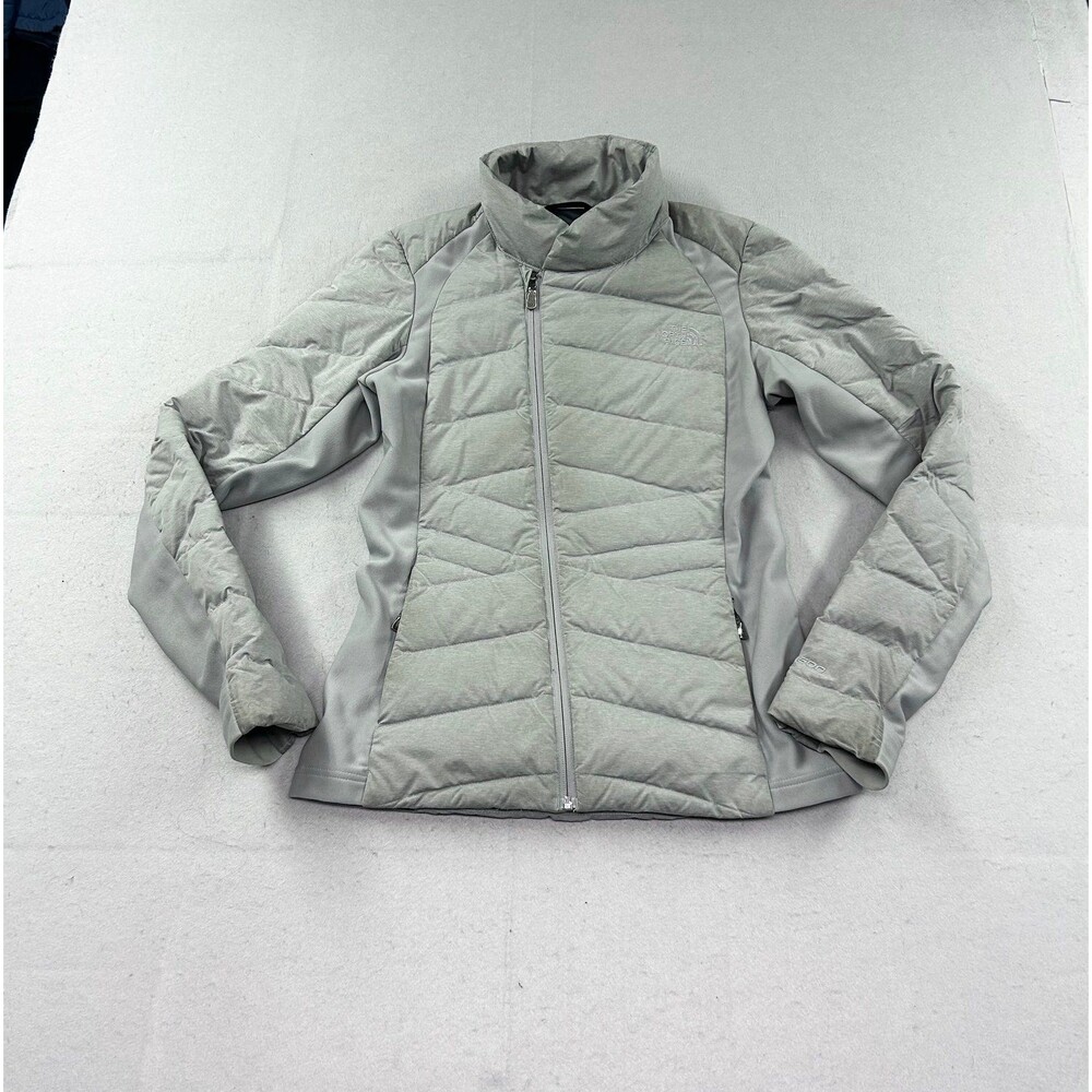 The North Face TNF Womens Small Gray 600 Goose Down Jacket